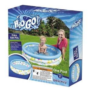 H2O GO! Coral Kids Inflatable Pool Easter Basket Find!